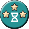 300 total practice hours achievement badge